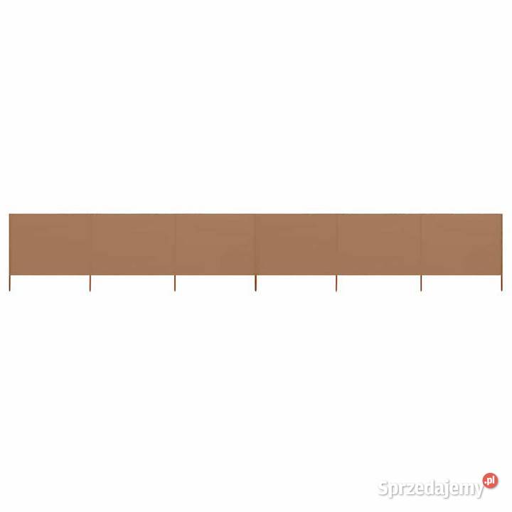 vidaXL Parawan 6skrzydłowy z tkaniny 800x120 mazowieckie Warszawa