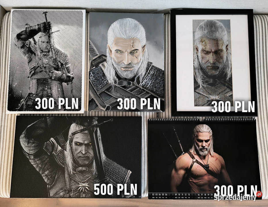 30 twarzy Geralta z Rivii Henry Cavill kolekcja Rzeszów