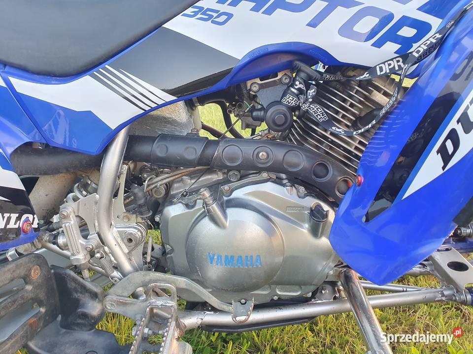 Yamaha Raptor 350r z homologacją Stan idealny Świecie