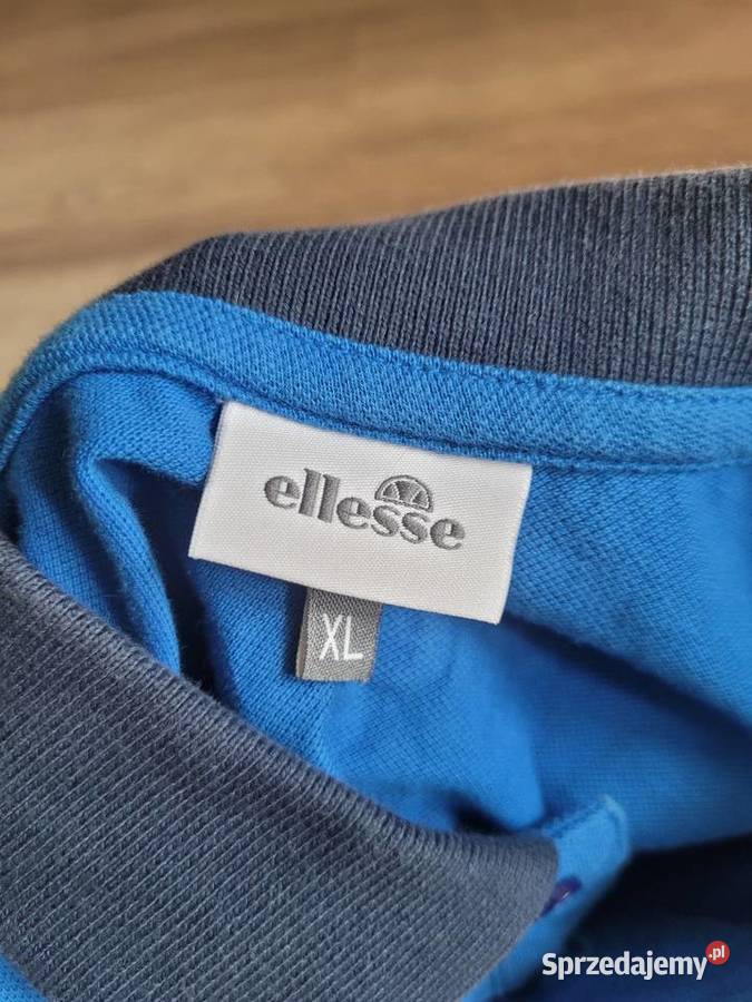 Koszulka Polo Ellesse Aston Martin niebieski małopolskie Łysa Góra sprzedam