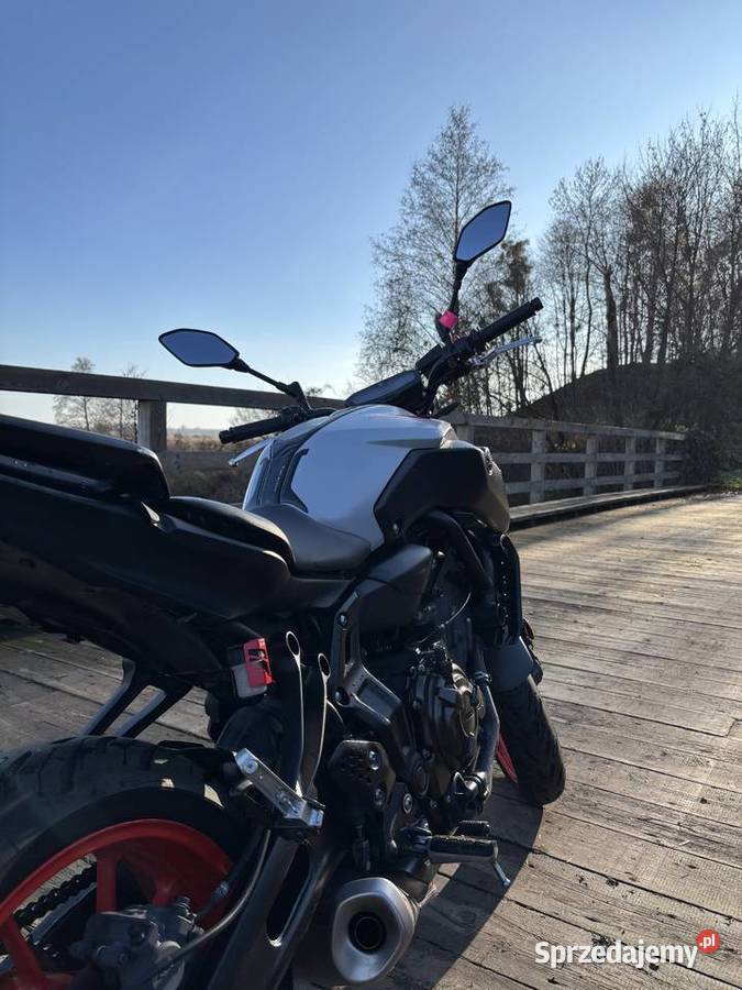 Yamaha MT07 2019r nieuszkodzony Krasnystaw