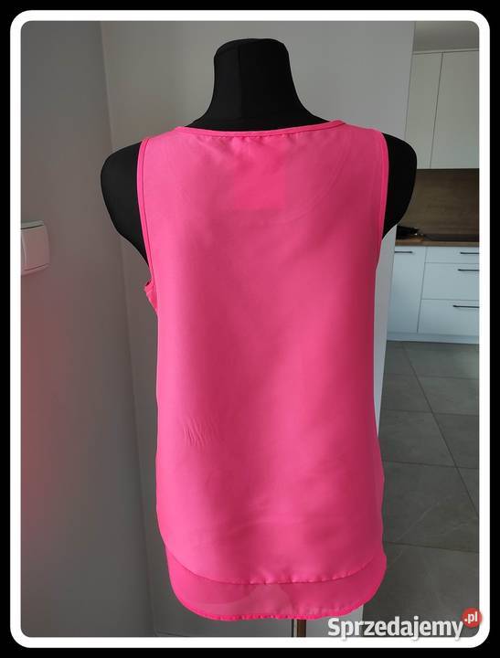Atmosphere koszulka top różowa neon 40 L 42 XL Bluzki i koszule sprzedam