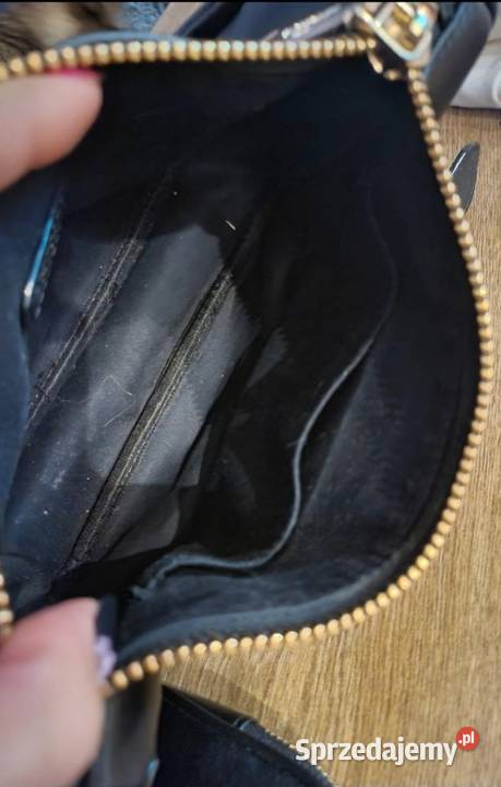 Torebka listonoszka czarny Stare Oborzyska