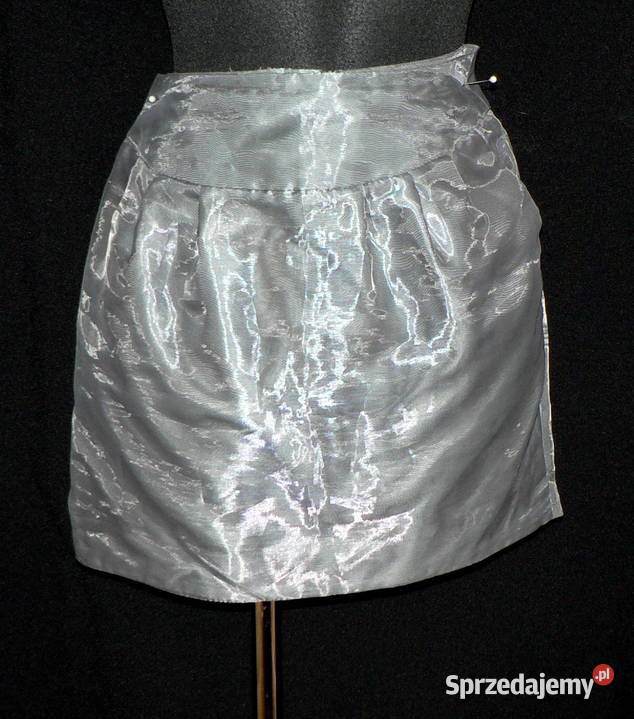 Awear świąteczna spódniczka metaliczna organza Spódnice i sukienki Łódź