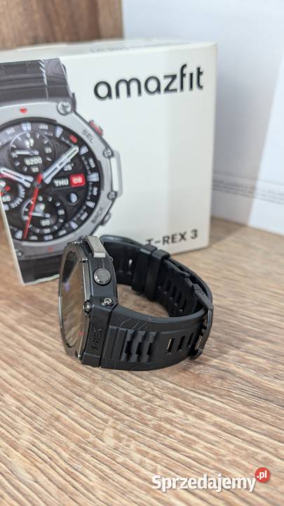 Smartwatch amazfit TREX 3 Onyx Komplet Gwarancja Męskie Ruda Śląska sprzedam