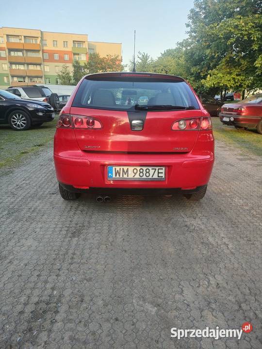 Seat Ibiza 12 benz gaz czerwony Chełm