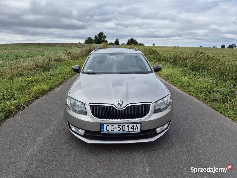 Skoda Octavia III POLSKI SALON 12 105 2014 kombi beżowy Octavia