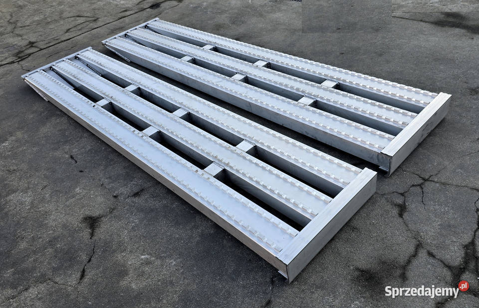 Najazdy aluminiowe 11 ton 2400x610x90mm ciężarowe Lubanie sprzedam
