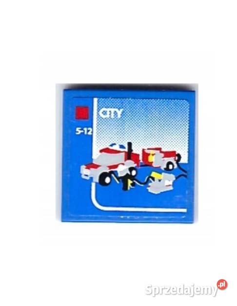 Lego element płytka 2x2 zestaw straż pożarna kolorowy Kraków