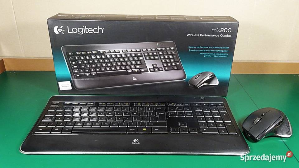 LOGITECH K800 i M705 klawiatura i mysz Ergonomiczny kształt Chorzów sprzedam