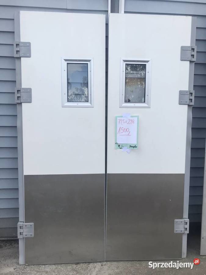 Drzwi wahadłowe Metalowe Warszawa sprzedam