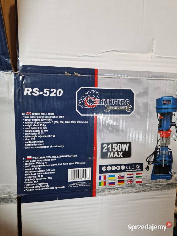 Wiertarka stołowa RANGERS IMADŁO 2150 W 5 BIEGÓW wielkopolskie Głogowa sprzedam
