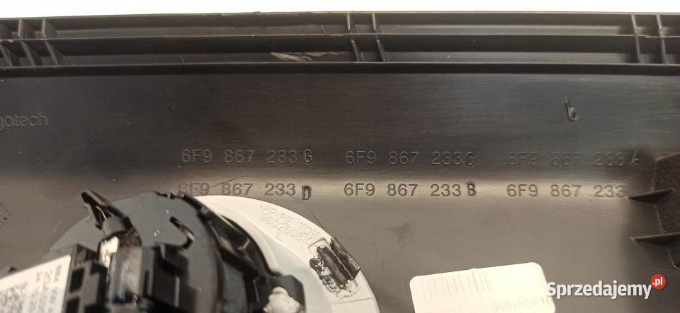 SEAT ARONA OSŁONA POSZYCIE SŁUPKA LEWA 6F9867233 Podszybia