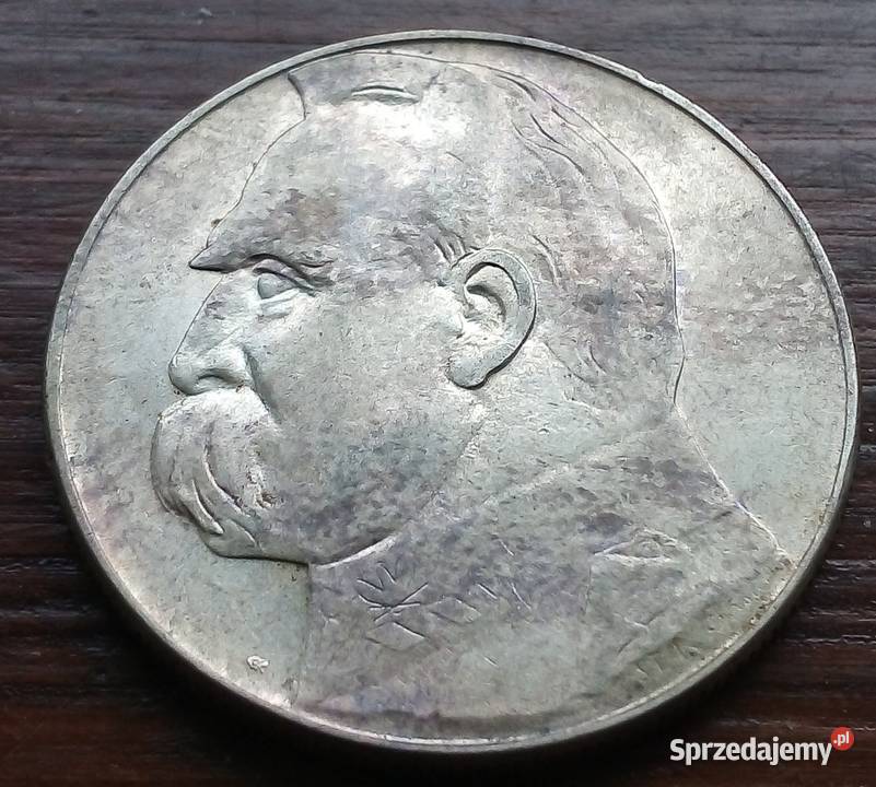 POLSKA10 1935 r SREBRO 750JÓZEF PILSUDSKI Legionowo sprzedam