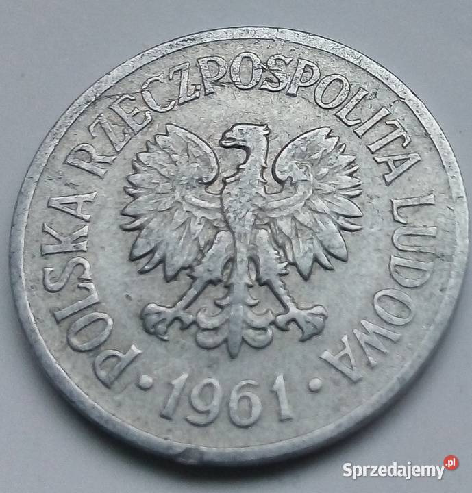 POLSKA20 GROSZY1961 r bzAL LADNA mazowieckie Legionowo sprzedam