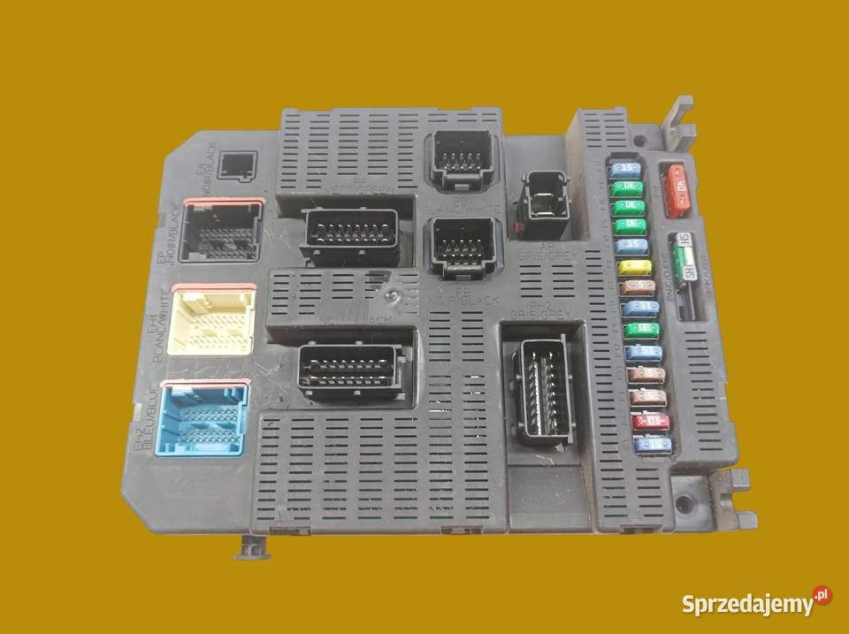 SKRZYNKA BSI 9659285580 P0800 Citroen C4 I Skrzynki bezpieczników