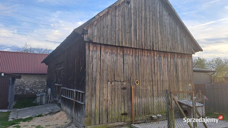 Stara stodoła na deskibelki świętokrzyskie Duranów sprzedam