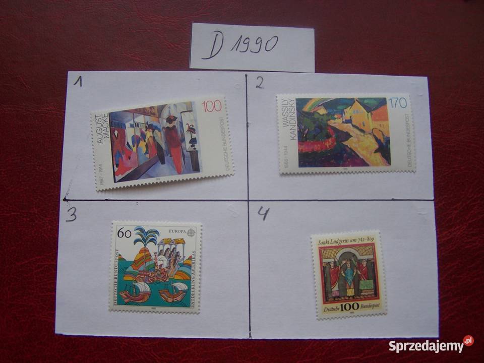 Niemcy 1990 MNH Znaczki z roczników WYBIERAJ Tychy