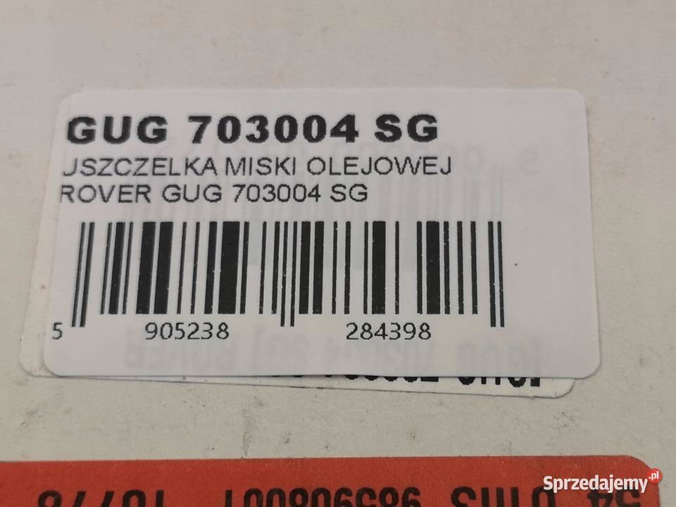 USZCZELKA MISKI OLEJOWEJ ROVER STREETWISE 2005