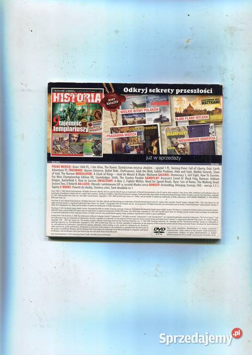 Anno 1404 I am Alive The Raven 2 płyty DVD Gra Komputerowe PC zachodniopomorskie sprzedam