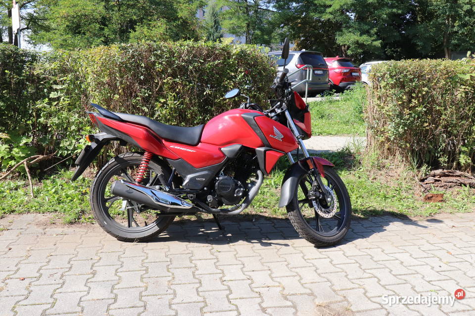 Praktycznie nowa HONDA CB125F 2026 przebieg 997 Honda Jastrzębie-Zdrój sprzedam