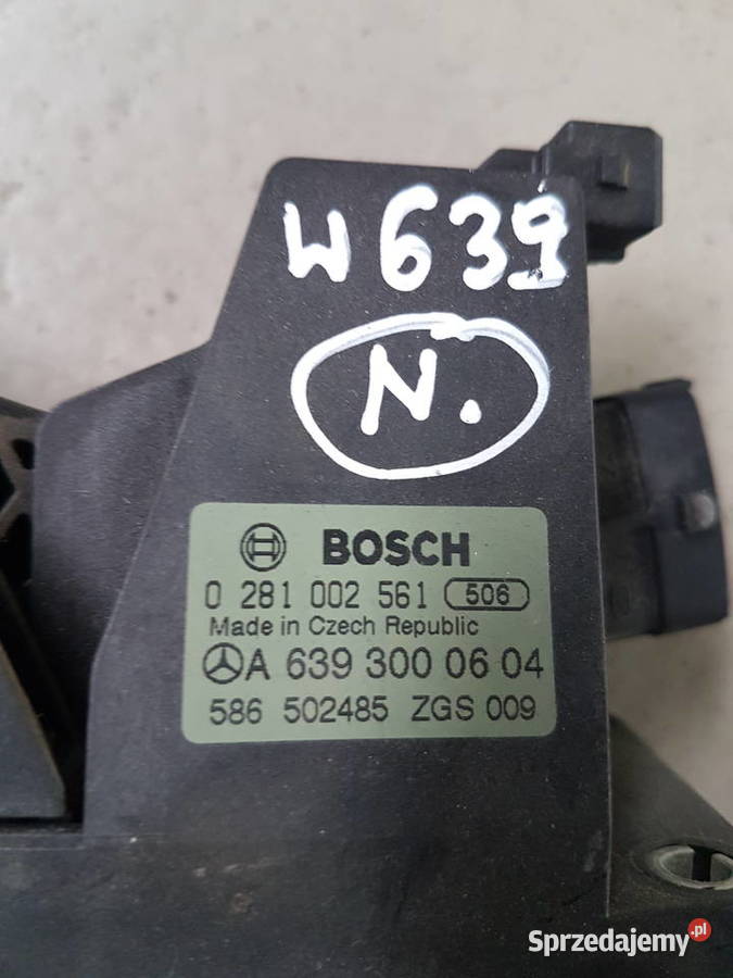 MERCEDES VITO 22 CDI PEDAL GAZU 0281002561 Turek sprzedam