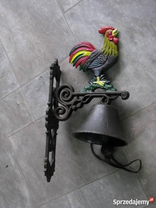 Śliczny dzwonek dzwon kogut kogucik Antyki, Sztuka, Kolekcje Kraków