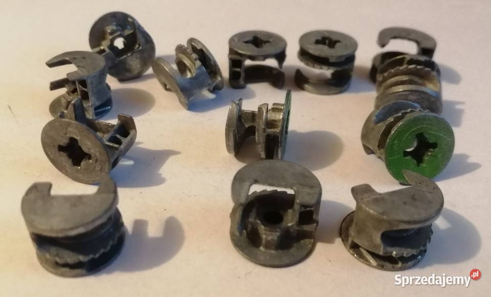 Mimośród fi 15mm 12mm złącze zaczep 13 meblowe Czeladź sprzedam