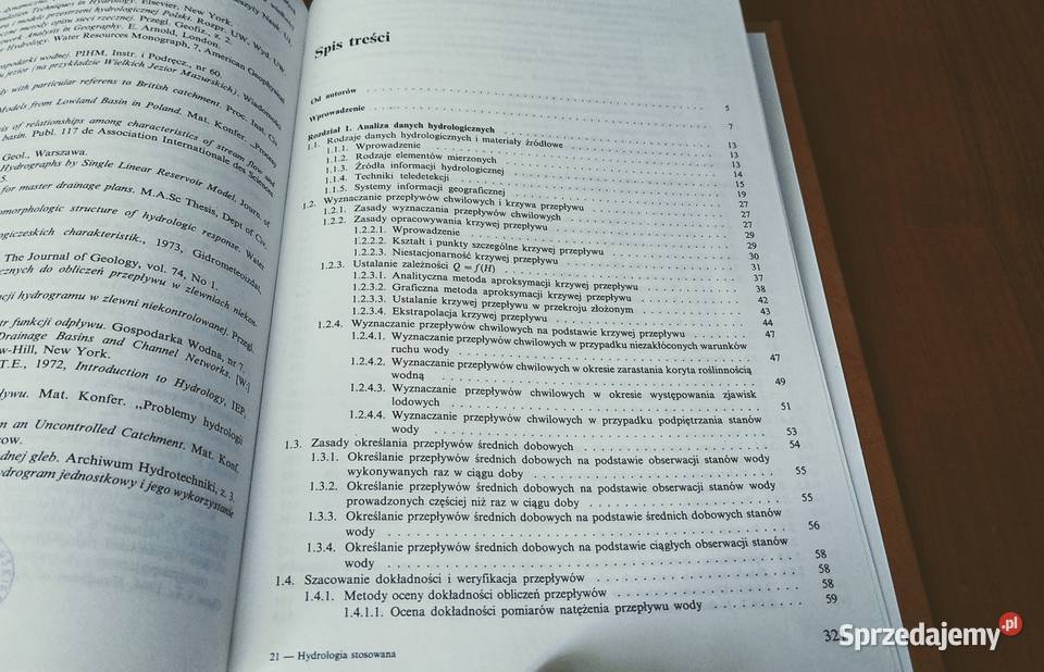 Hydrologia stosowana Maria OzgaZielińska Jerzy pomorskie Gdańsk