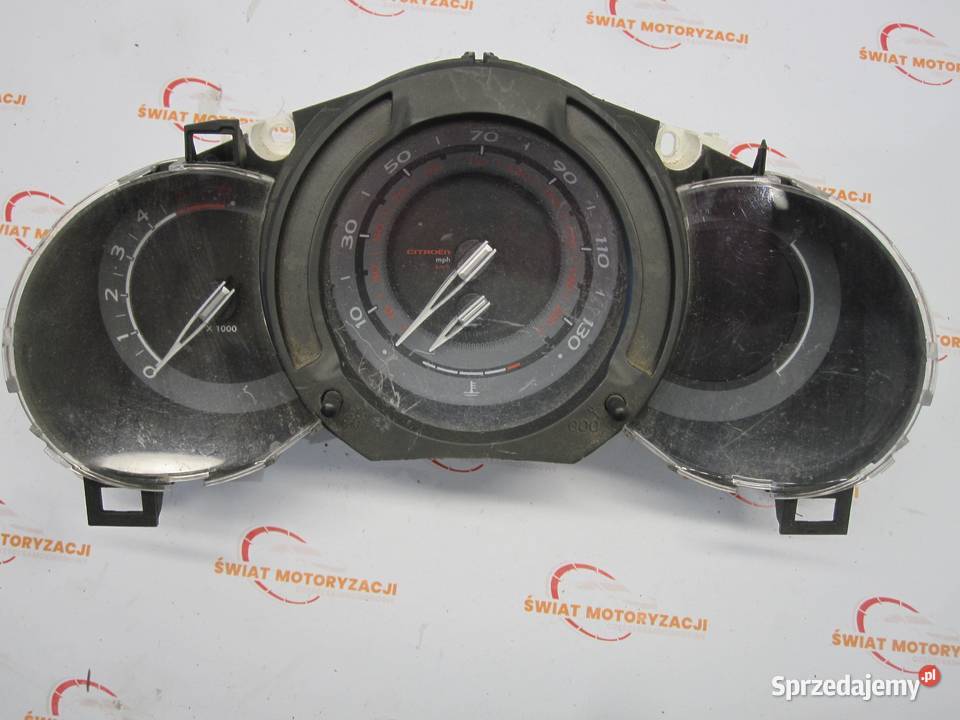 CITROEN DS3 12r licznik zegary ANGLIK 96668809XT