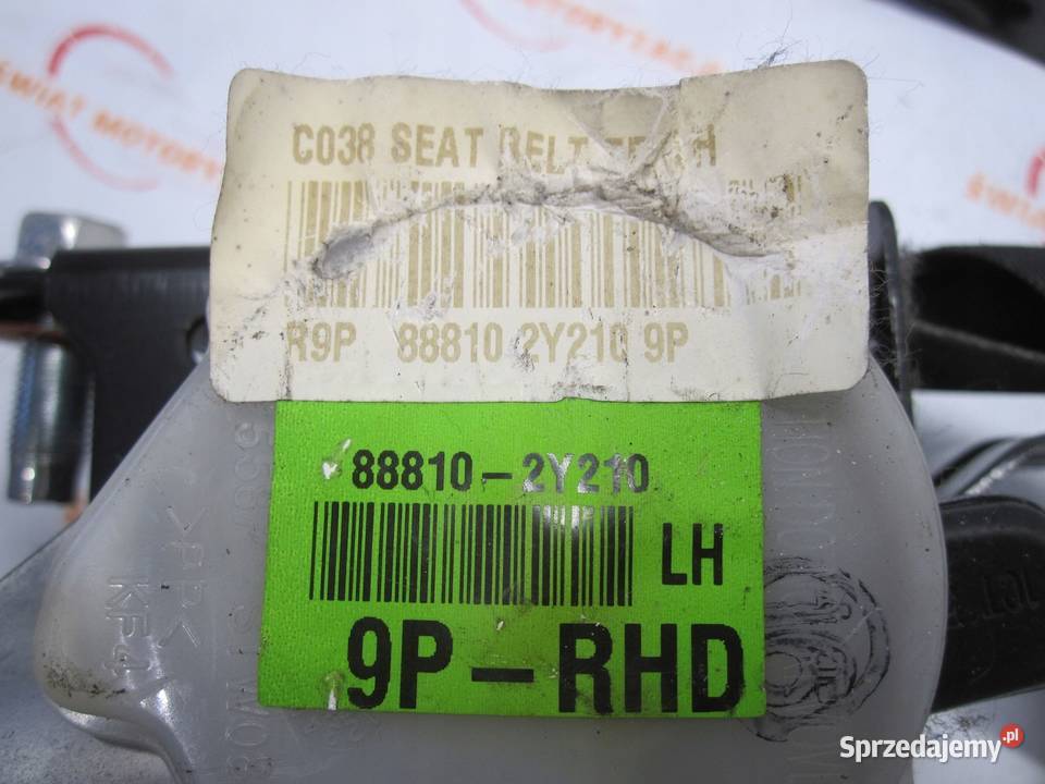 HYUNDAI ix35 I 11r pas bezpieczeństwa lewy przód Pasy bezpieczeństwa