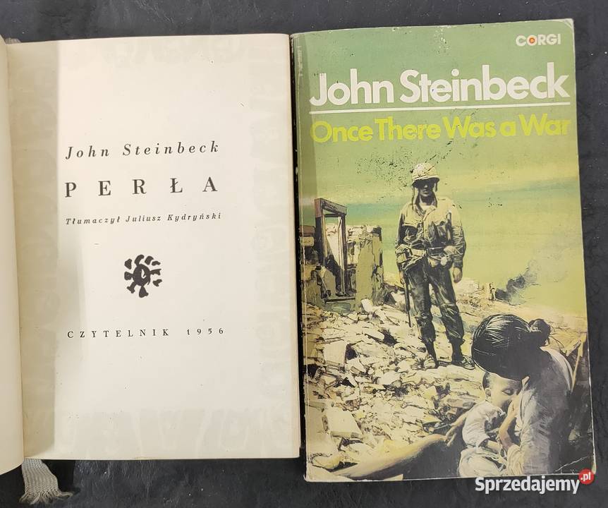 John Steinbeck Grona gniewu Na wschód edenu Sosnowiec sprzedam