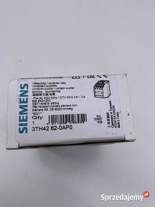 Siemens 3TH42 620AP0 Stycznik Warszawa sprzedam