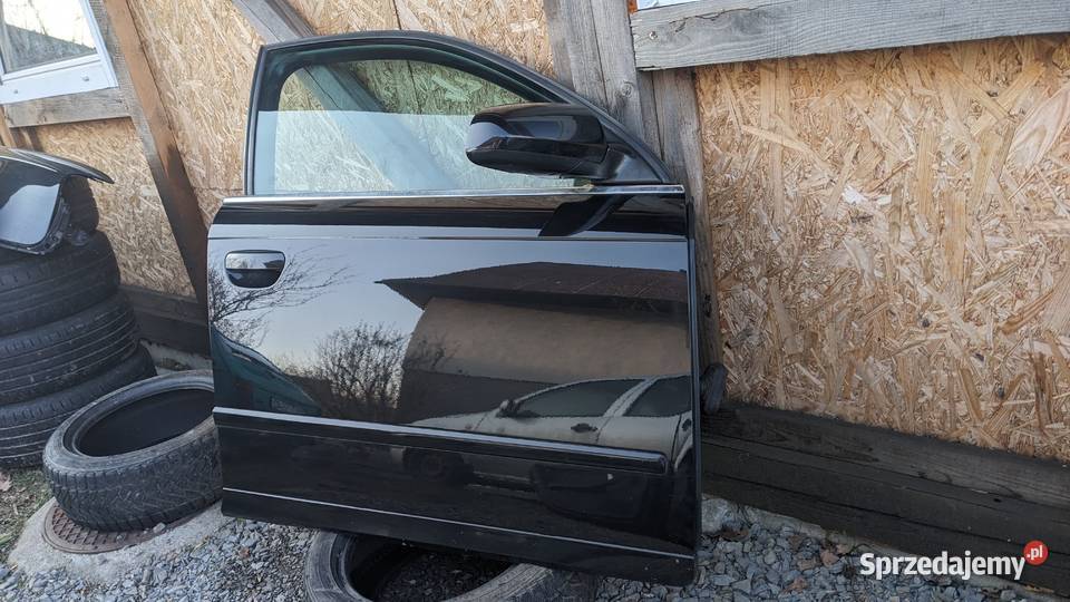 Drzwi Audi A4 B7 bez rdzy lakier LY9B prawy Jabłonka sprzedam