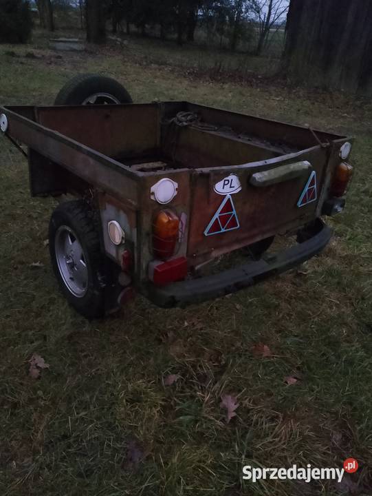 Przyczepka samochodowa 11111kg Sterdyń sprzedam