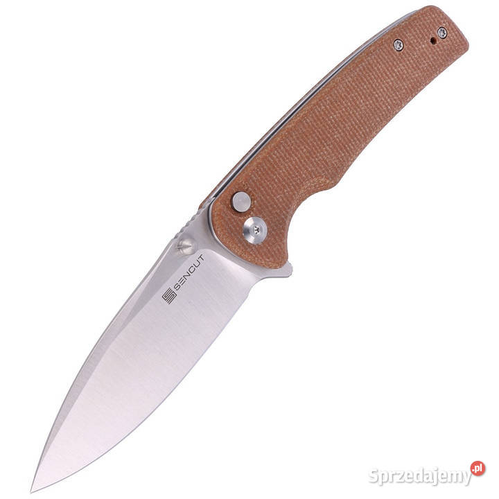 Nóż składany Sencut Sachse Brown Micarta Satin mazowieckie