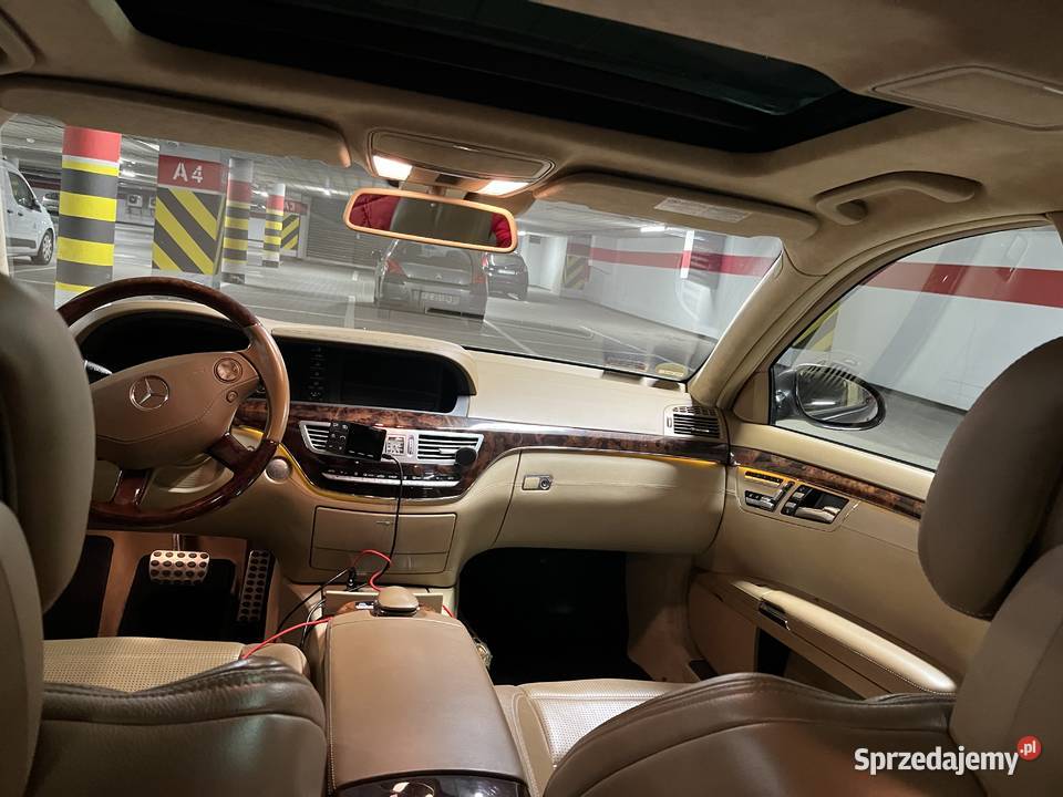 MercedesBenz SKlasa W221 S63 AMG LONG 525 wielkopolskie Poznań