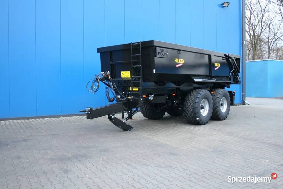 Przyczepa budowlana rolnicza HILKEN SK5500 Lipiany