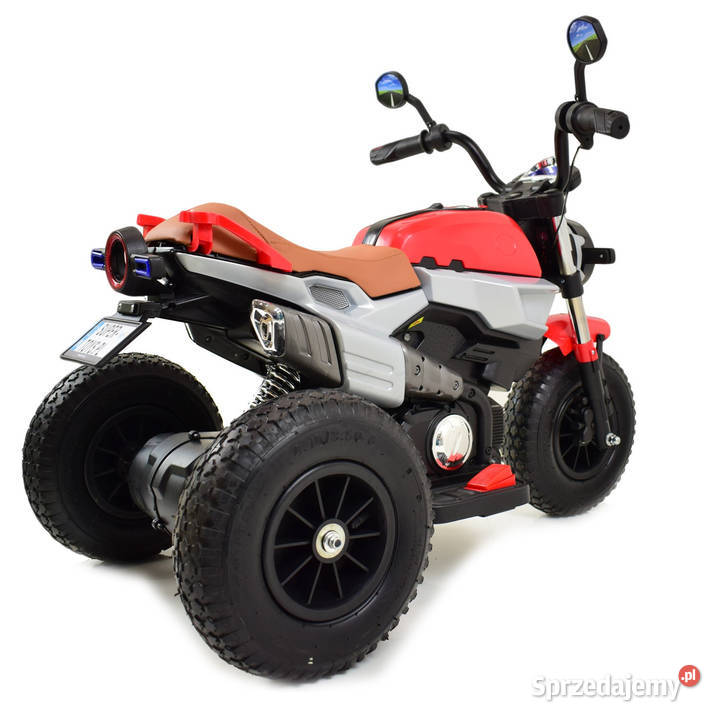 Autko motorek WIELKI MOTOR ŚCIGACZ na akumulator