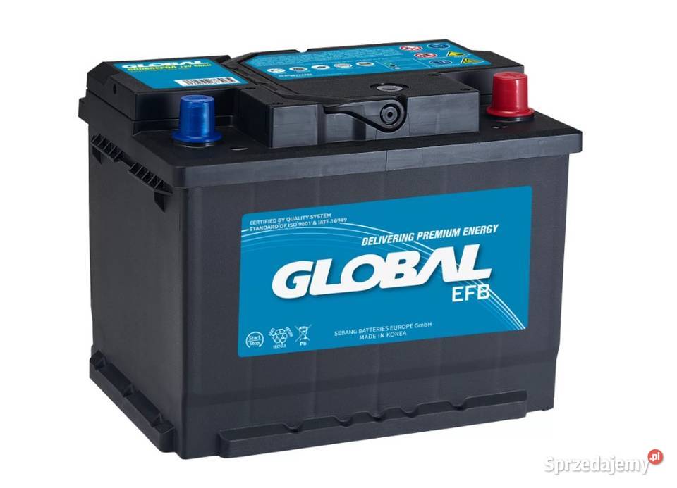 Akumulator Global EFB STARTSTOP 60Ah 560A Wałbrzych