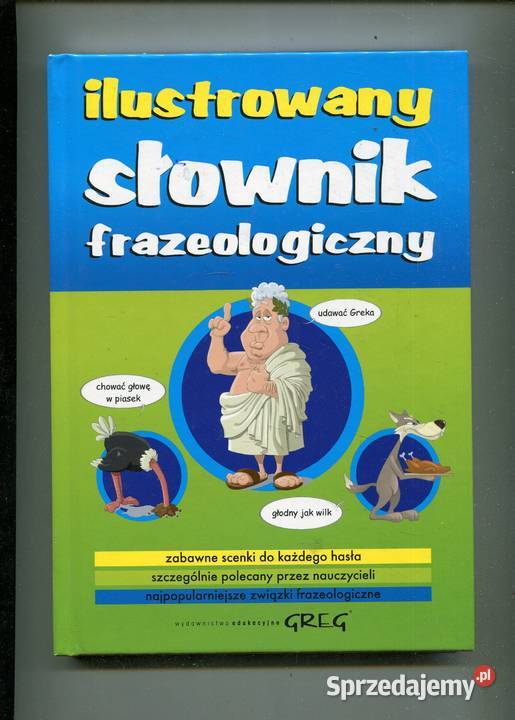 Ilustrowany słownik frazeologiczny GREG Lucyna twarda sprzedam