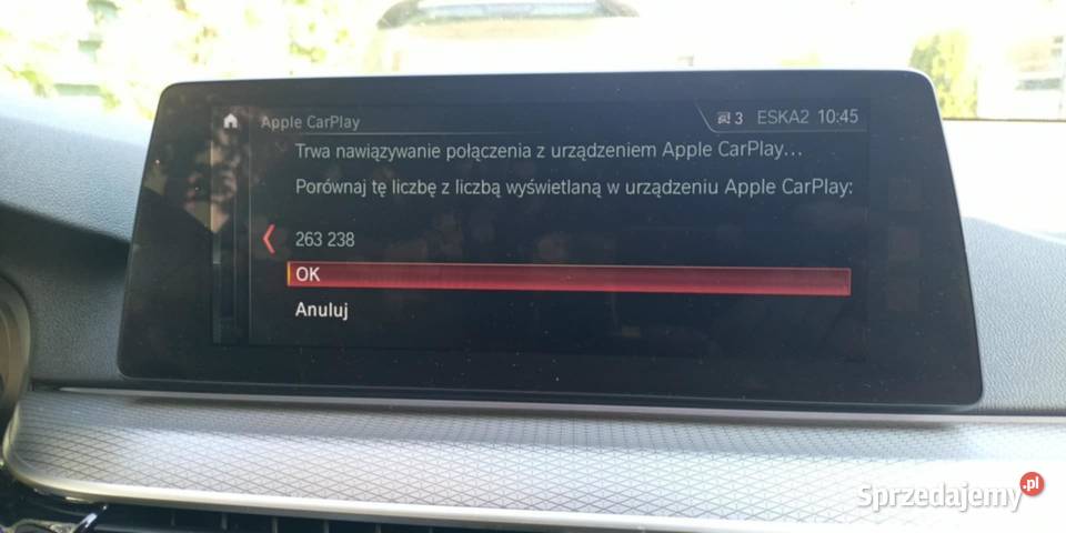BMW aktywacja Apple CarPlay NBT EVO ID5 ID6 Mapa łódzkie Aleksandrów Łódzki