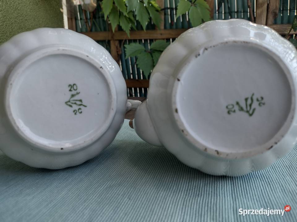 Cukiernica z dzbankiem PRL Akcesoria do herbaty Kraków