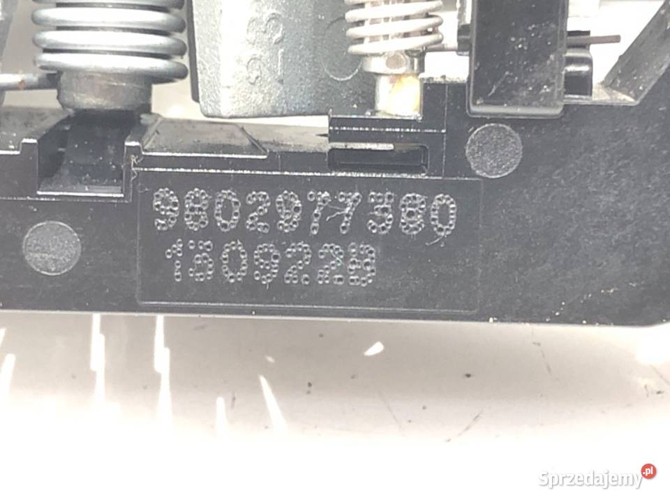 KLAMKA ZEWNĘTRZNA LEWY TYŁ CITROEN C4 III osobowe