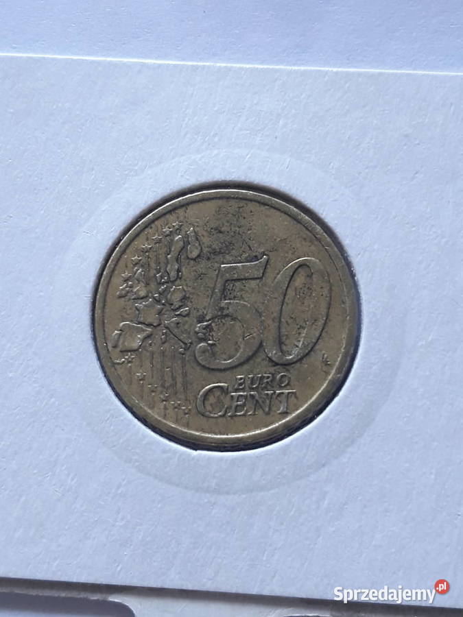 50 Eurocentów Francja 19992001 r wielkopolskie Konin