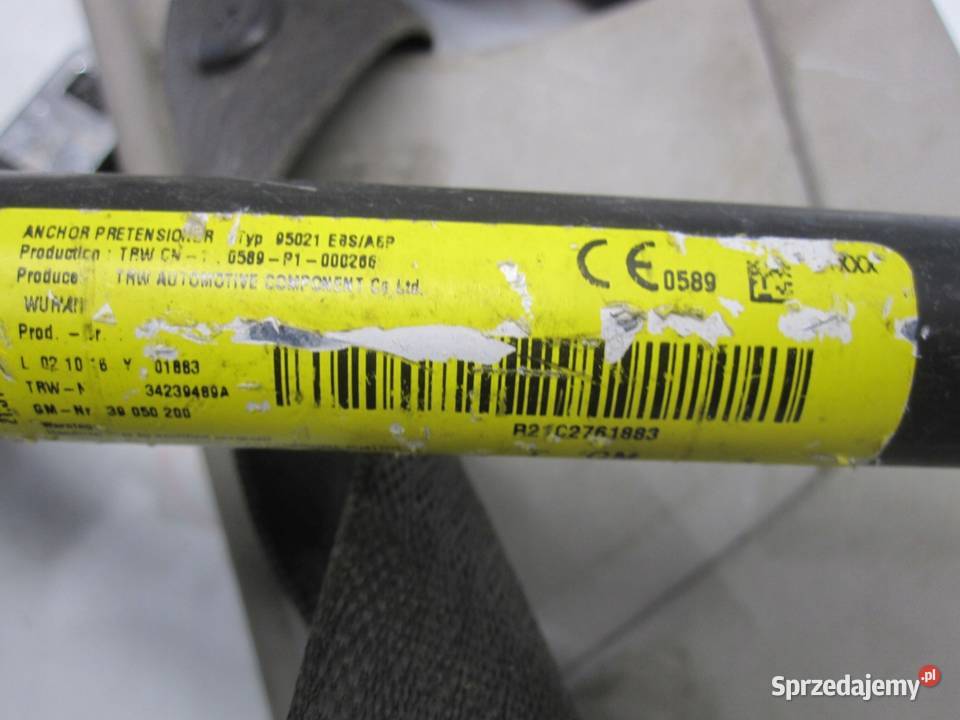 OPEL MERIVA B 13r pas bezpieczeństwa prawy przód Kielce