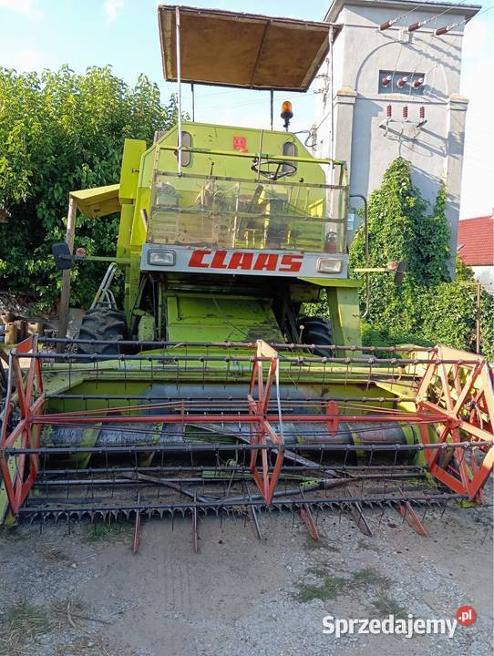 Kombajn zbożowy Claas Mercator nieuszkodzony Steblów