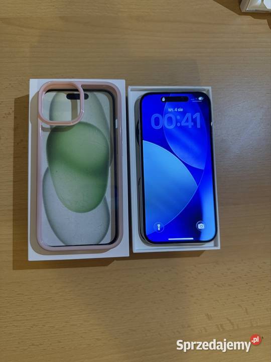 iPhone 15 128GB Green STAN IDEALNY IGŁA Pudełko mazowieckie Warszawa
