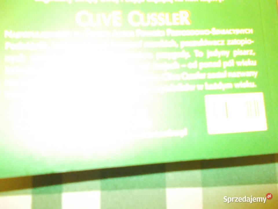 Clive Cussler Wyrocznia przygodowe małopolskie Kraków