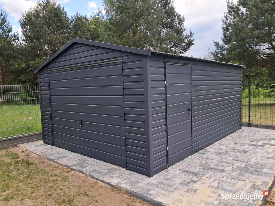 Garaż blaszany 4x6 Wzmocniony PROFILAMI sprzedam